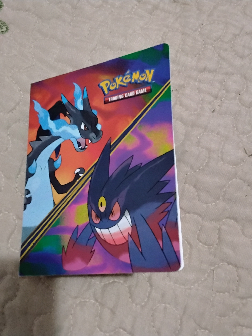 Pokémon Trading Card Mini Binder With 60 Cards And 2 Holos